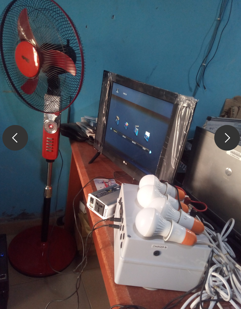 JTL512WH SOLAR GENERATOR WITH TV AND FAN