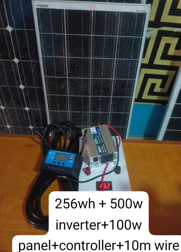 JTL Solar 256WH Smart Power Solar System