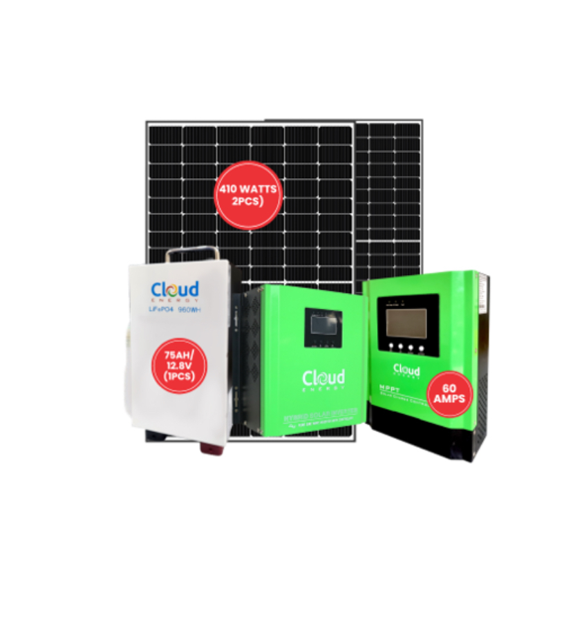 1KVA CLOUD ZERO SOLAR RUBY LITHIUM ION 